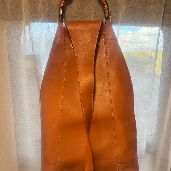 Gucci Bamboo Large Backpack Bag - Picture 4 of 13